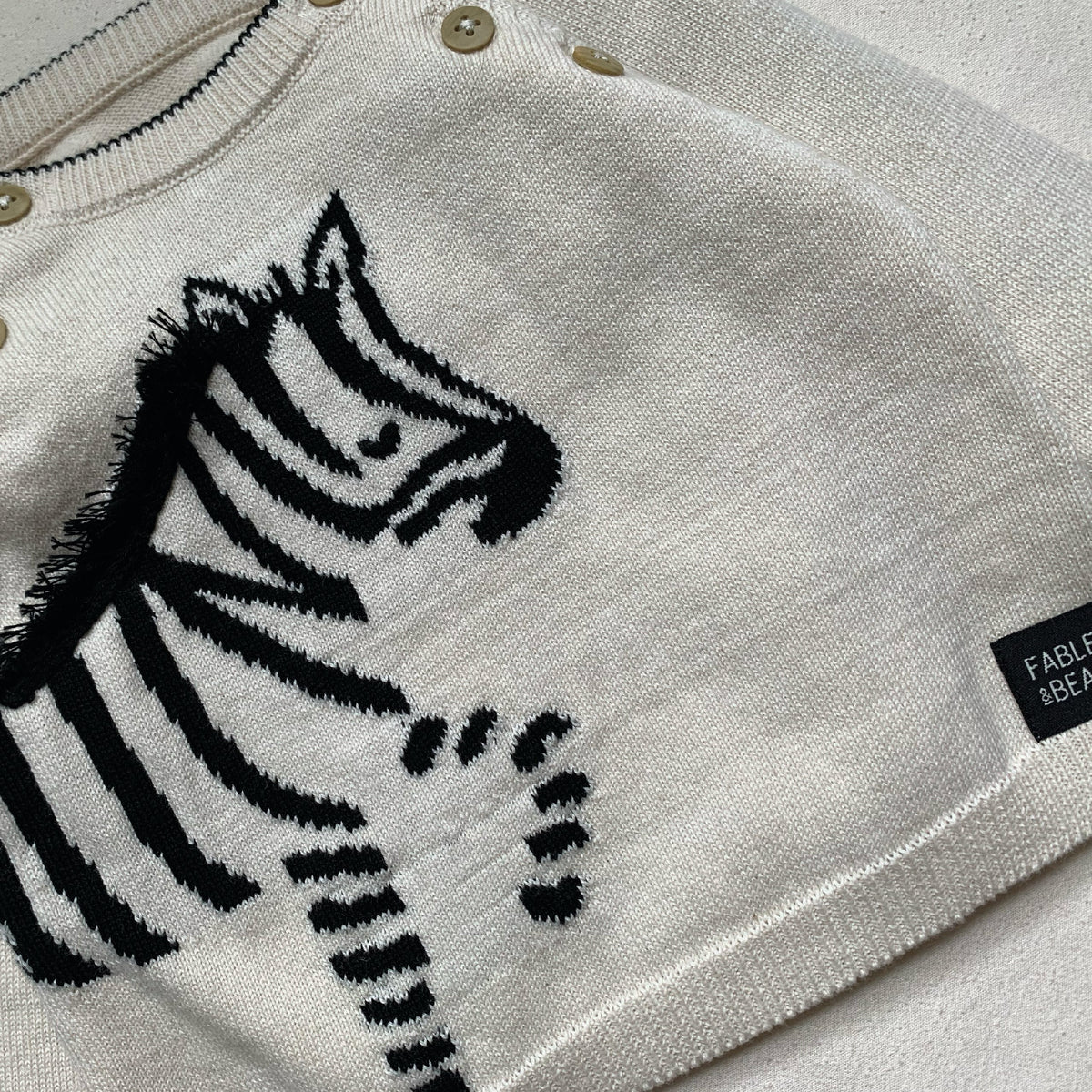 Lucky Zebra Jumper- Toddler