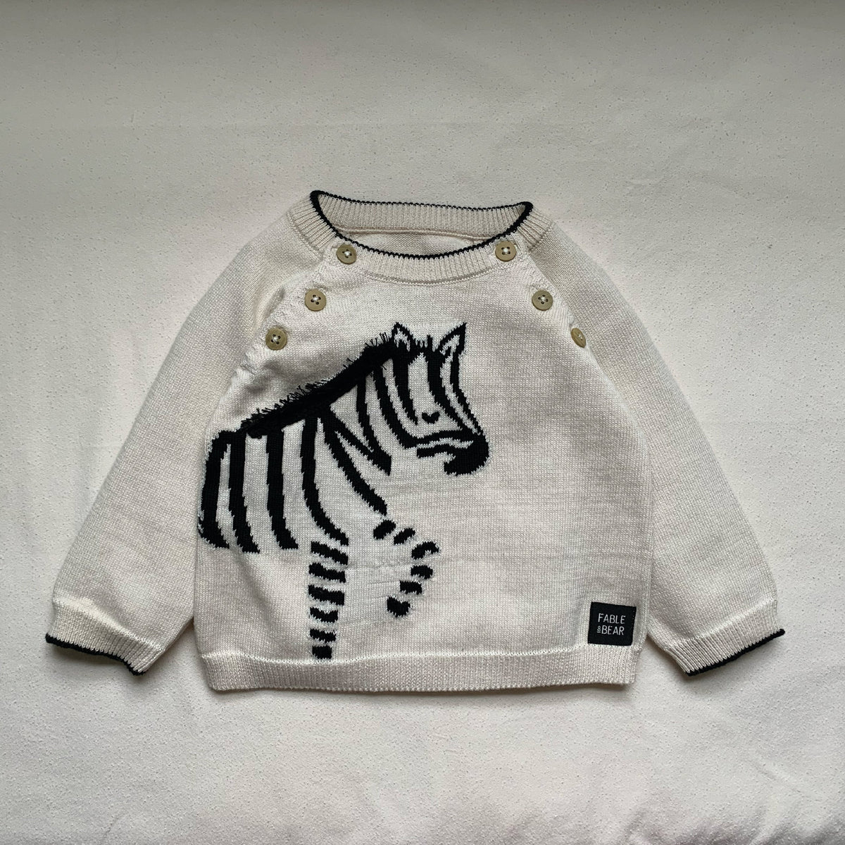 Lucky Zebra Jumper- Toddler
