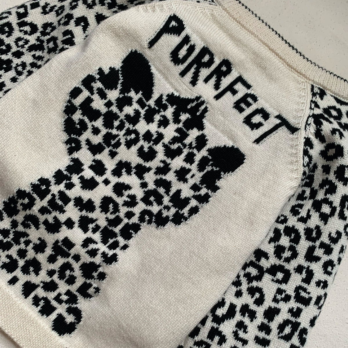 Purrfect Leo Jumper -Baby