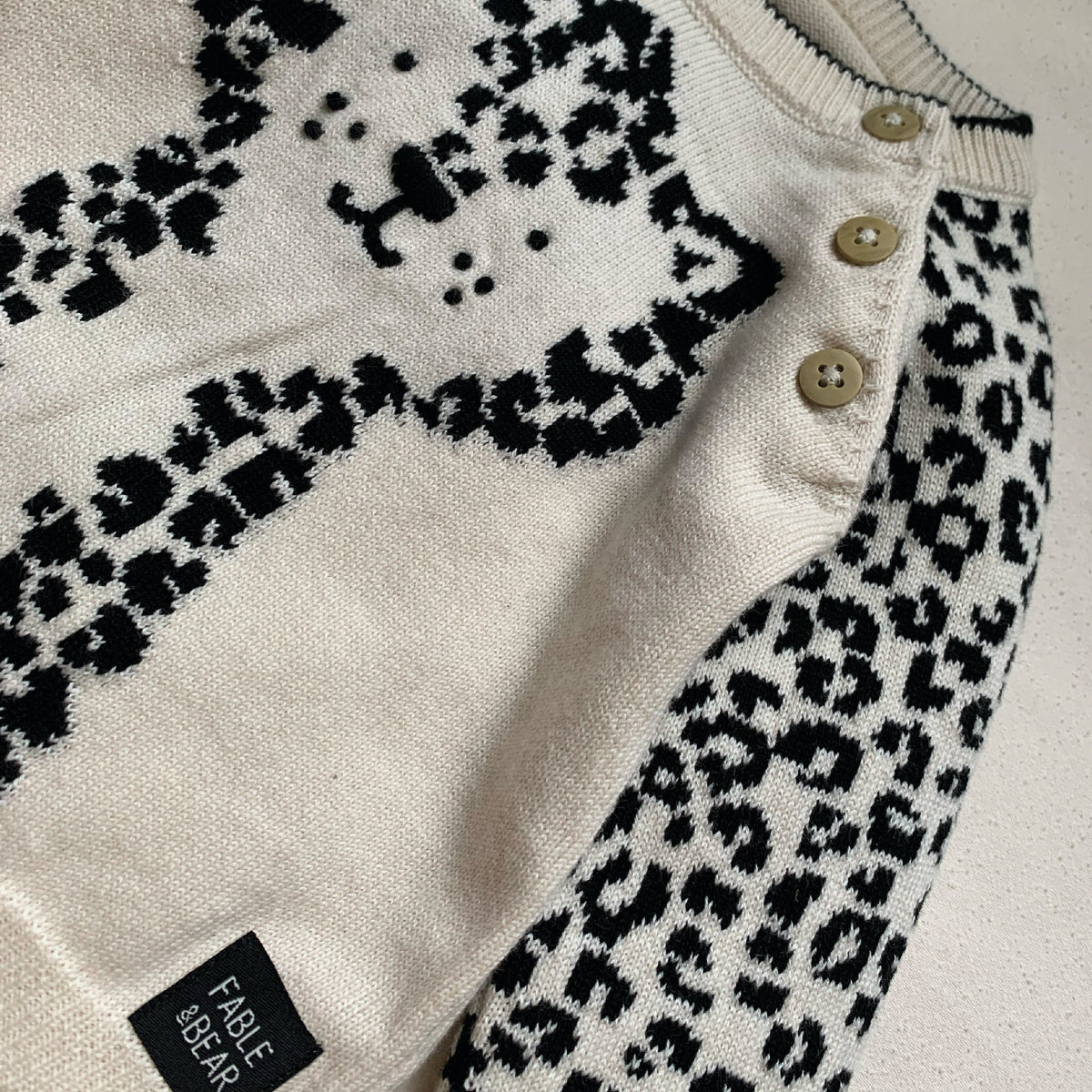 Purrfect Leo Jumper -Baby