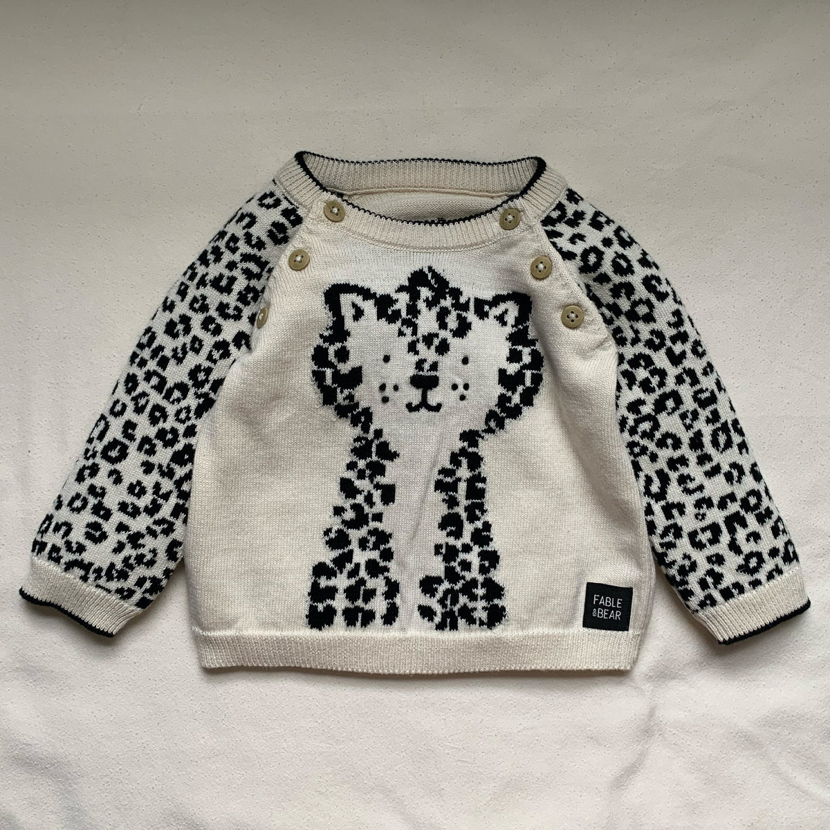 Purrfect Leo Jumper -Baby
