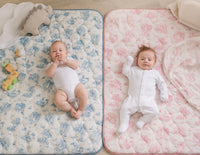 Gilded Bird Spring Toile Quilted Playmats