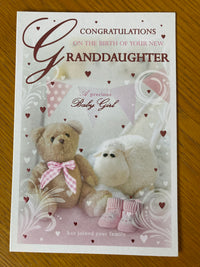 Greetings Cards - New Baby