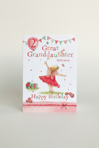 Greetings Cards and First Birthday Photo Pack  - Birthday Girl