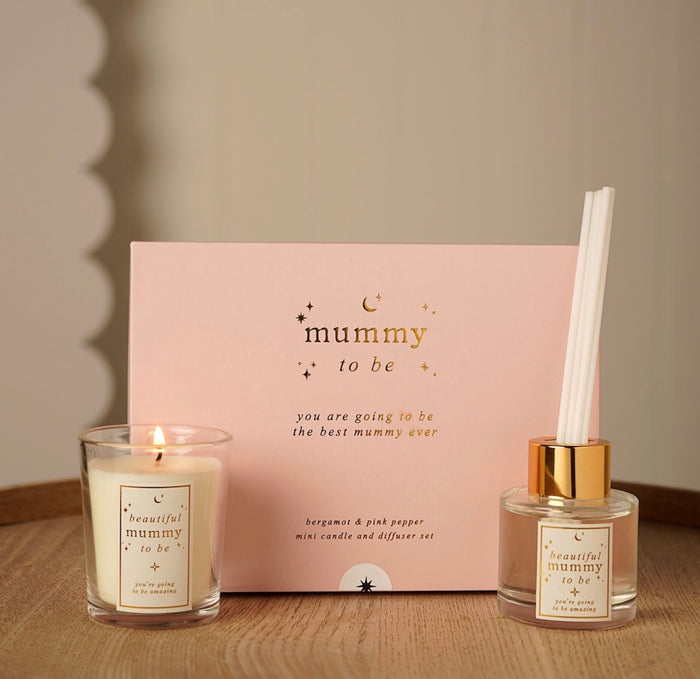 Bambino Diffuser & Candle Set -- Mummy to be