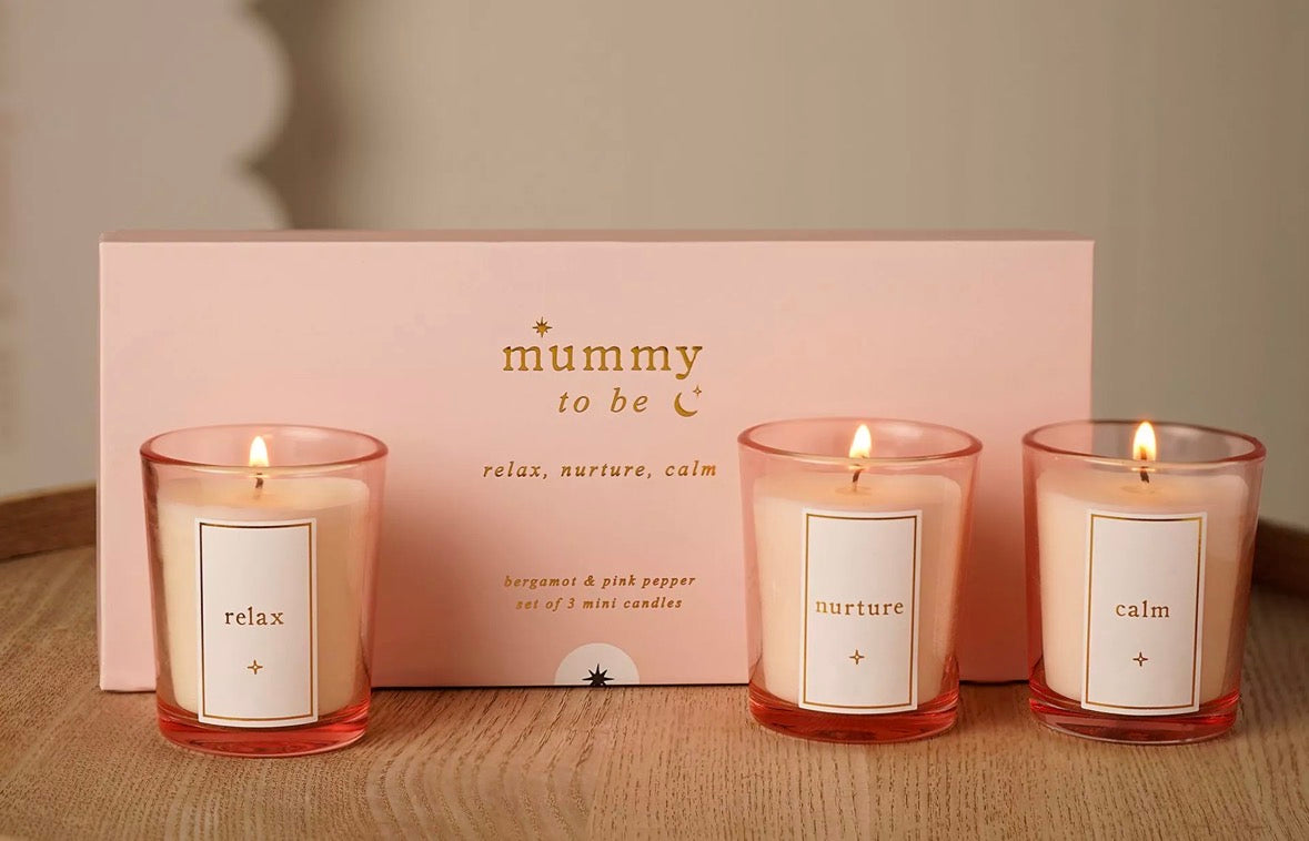 Bambino Mini Candle Set -- Mummy to be