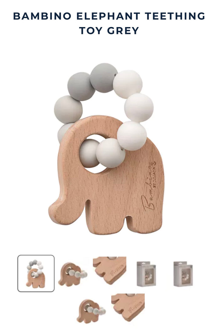 Bambino elephant teething toy