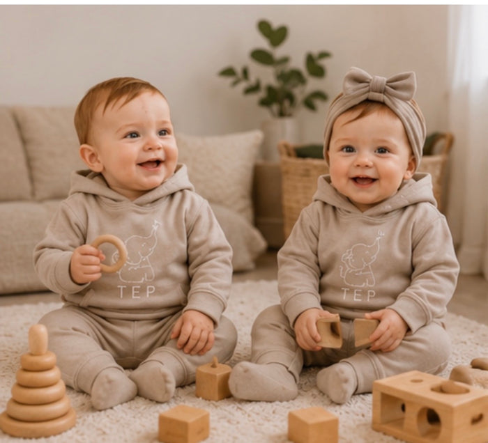 Baby Lounge wear TEP Branded - Stone - Unisex
