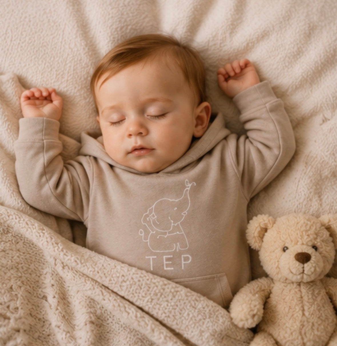 Baby Lounge wear TEP Branded - Stone - Unisex