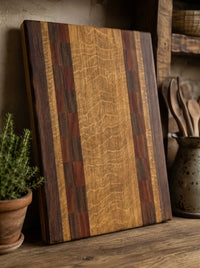Bespoke solid oak handmade chopping boards