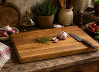 Bespoke solid oak handmade chopping boards