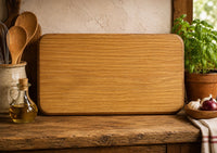 Bespoke solid oak handmade chopping boards