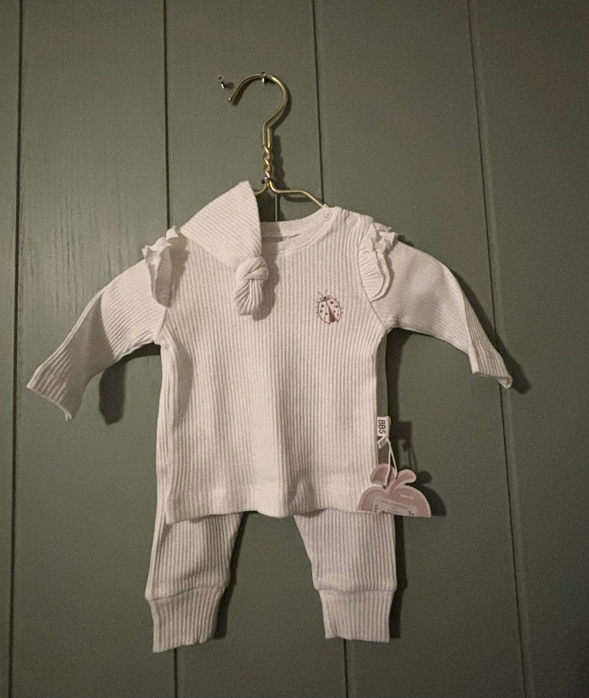 Baby Girls Three piece outfit : Ladybird various colours - 0-1 month