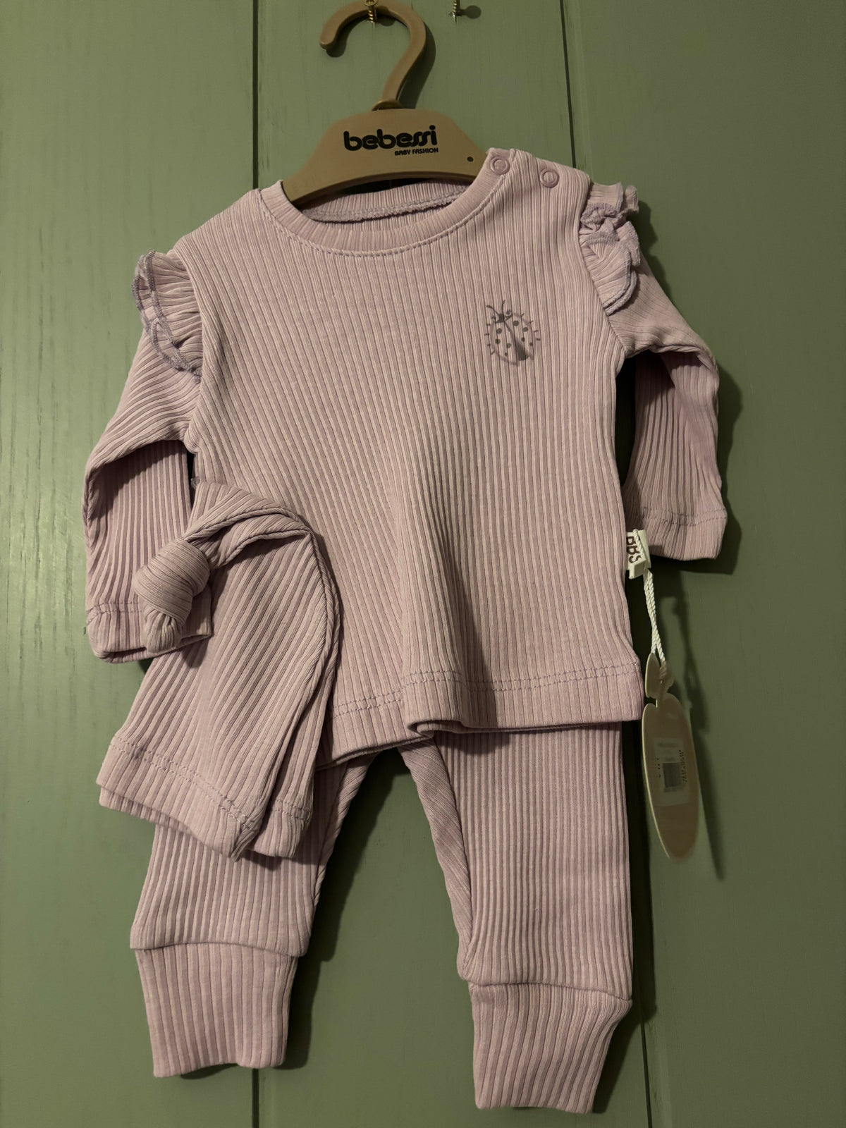 Baby Girls Three piece outfit : Ladybird various colours - 0-1 month