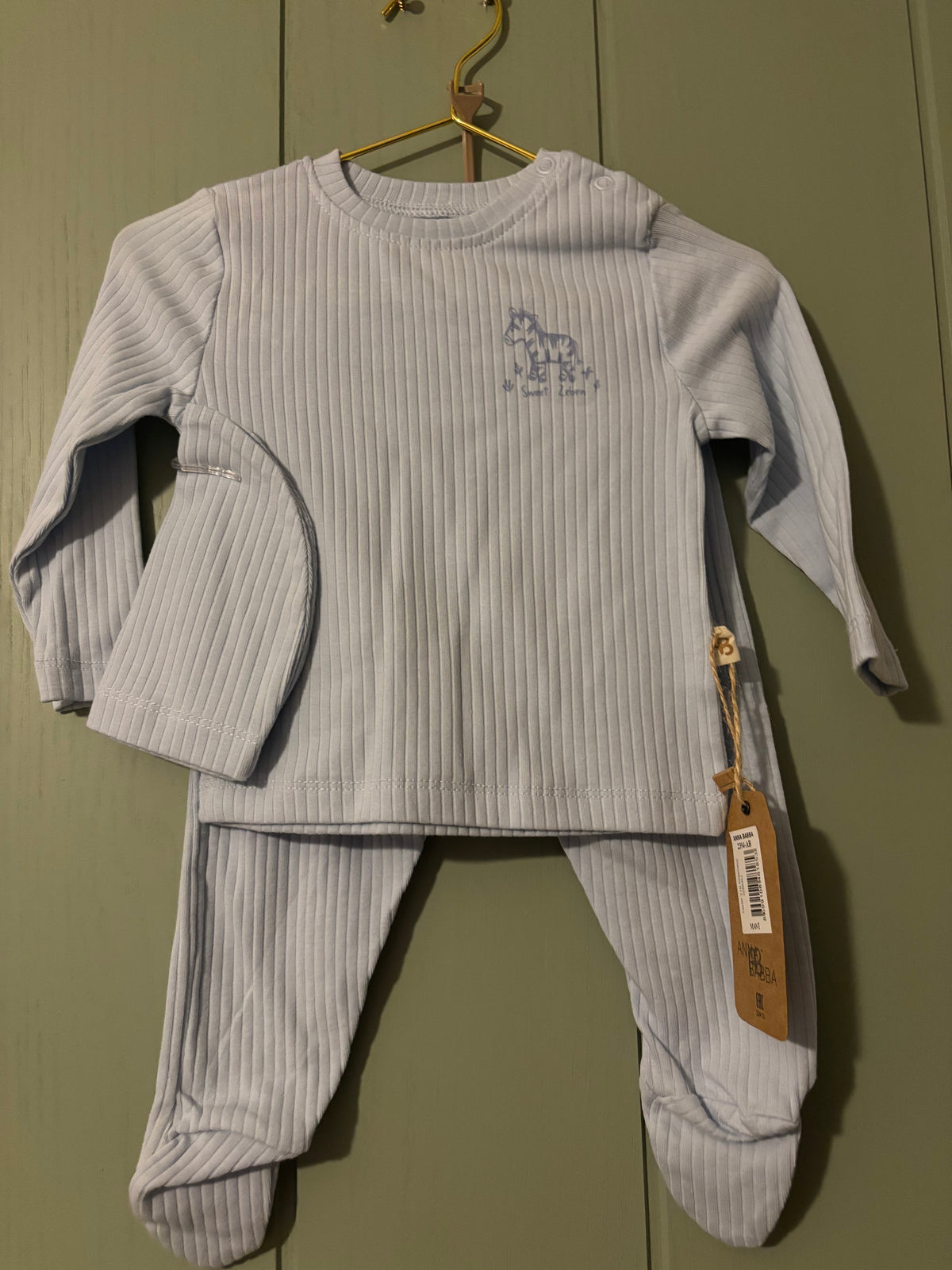 Baby Boys 3 piece outfits Various Designs and colours : Zebra & Bear