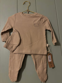 Baby Boys 3 piece outfits Various Designs and colours : Zebra & Bear