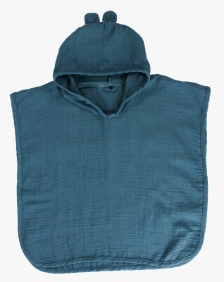Baby & Toddler Muslin Summer Poncho – Lightweight Comfort, Sun Protection