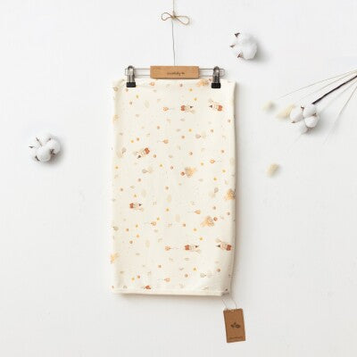Cotton Baby Blanket with Bunny or Elephant Design – Soft Texture, Subtle Charm