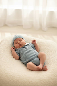 Fine Cable Knit 3 Piece Outfit