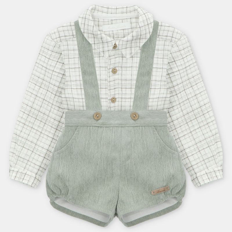 Martin Aranda - Shirt and Dungaree Set