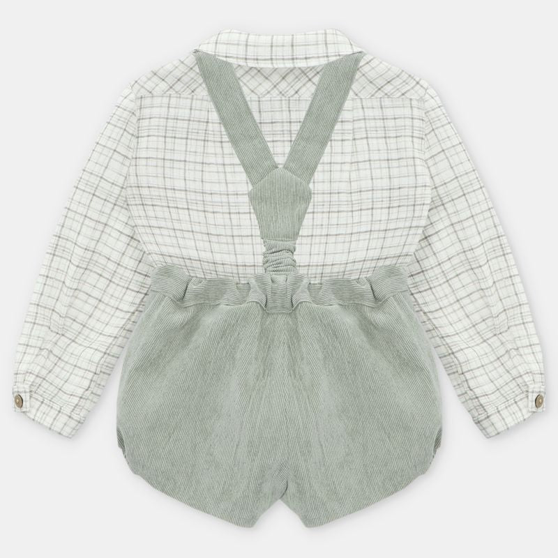 Martin Aranda - Shirt and Dungaree Set