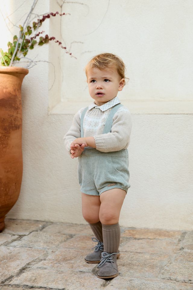 Martin Aranda - Shirt and Dungaree Set
