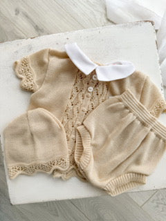 100% Cotton Fine Knit 3 Piece Set