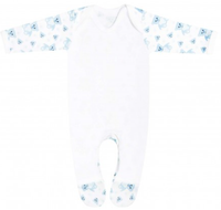 Tummi Bears Teddy Bear Plain Chest Rompersuit/Babygrow