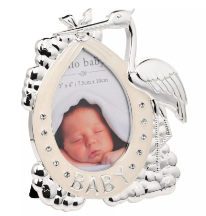 Hello Baby Silverplated Frames - 2 designs