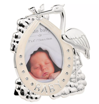 Hello Baby Silverplated Frames - 2 designs