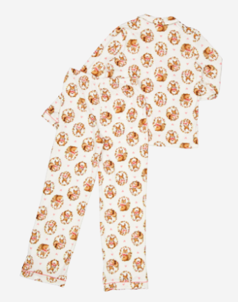 Squirrel Wreath Pyjama Set