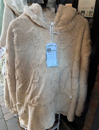 Children's Plush Teddy Oversized Hoodie By Huggable Hoodie
