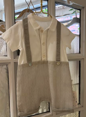 Baby Boys Romper | Grey
