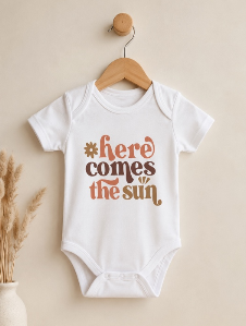 Baby Vest : Here Comes the sun