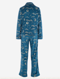 Blue Foil Skyline Pyjama Set