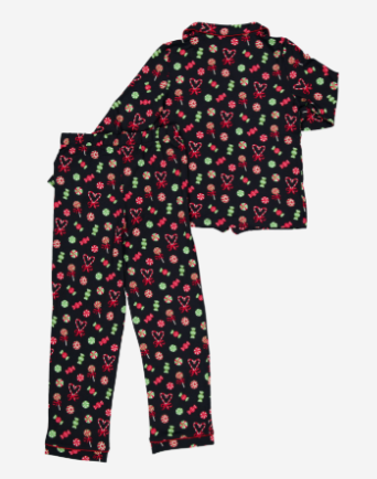 Two Piece Multicoloured Candy Pyjama Set - Kids Chelsea Peers