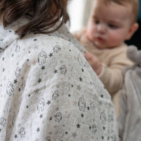 Grey Elephant Muslin