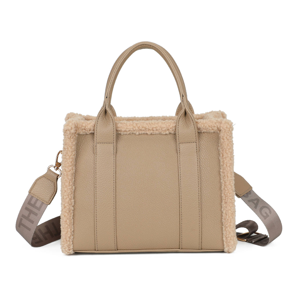 JM1393 Wooled Small Tote Bag