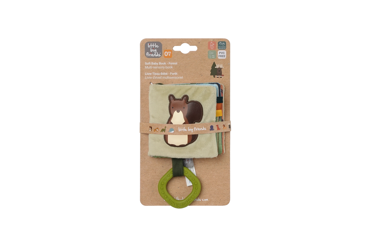 Little Big Friends Forest Soft Baby Book
