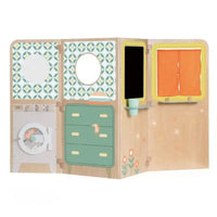Classic World My Little Home Folding Wooden Play house Toy