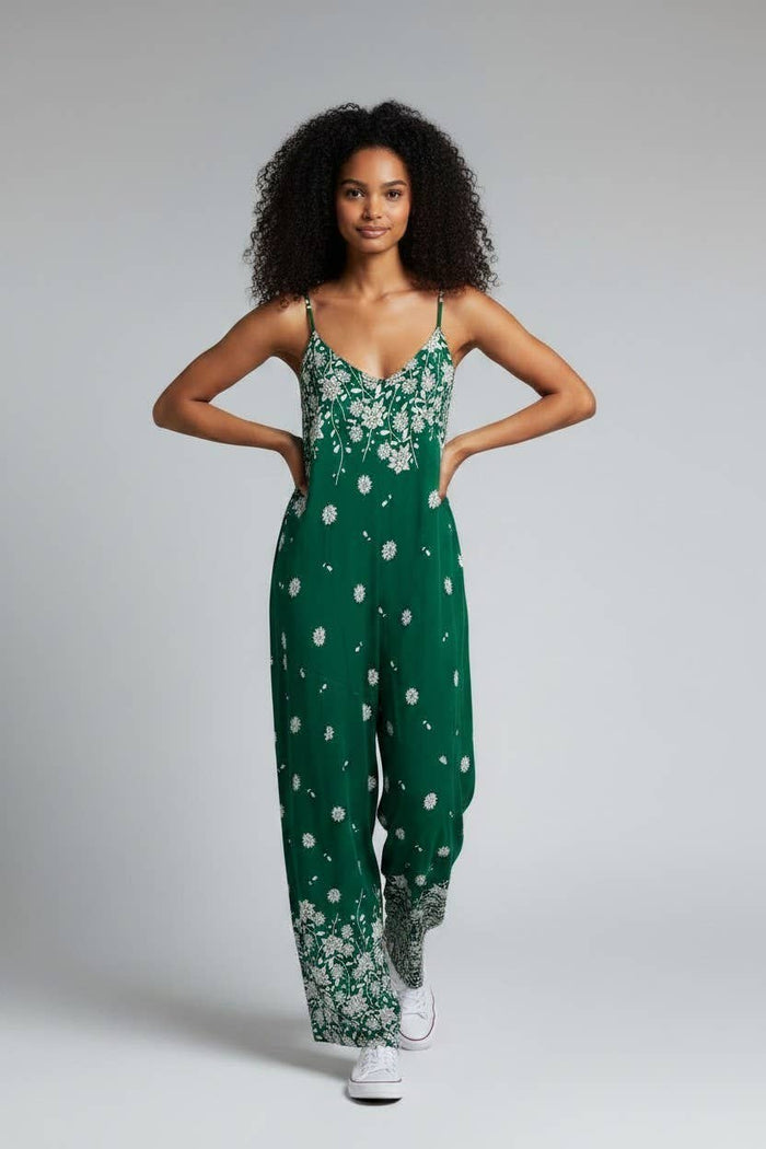 Ditzy Flower Jumpsuit
