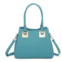 Superbia Medium 3 Compartments Square Metal Details Tote Bag