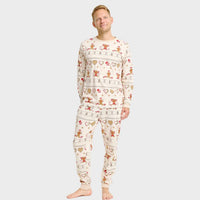 Christmas Cookie Pajamas Beige – Men