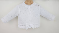 White Knit Cardigan