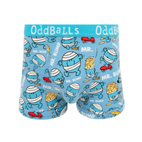 Mr Bump  - Mr Men - Mens Cotton Boxer Shorts