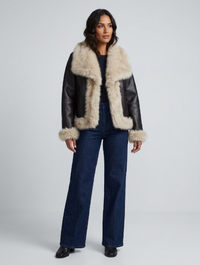 Reversible Faux Fur Jacket