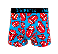 The Rolling Stones - Red - Mens Cotton Boxer Shorts