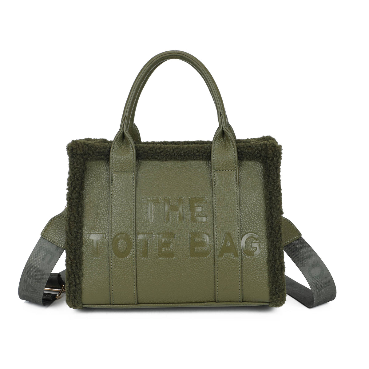 JM1393 Wooled Small Tote Bag