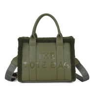 JM1393 Wooled Small Tote Bag