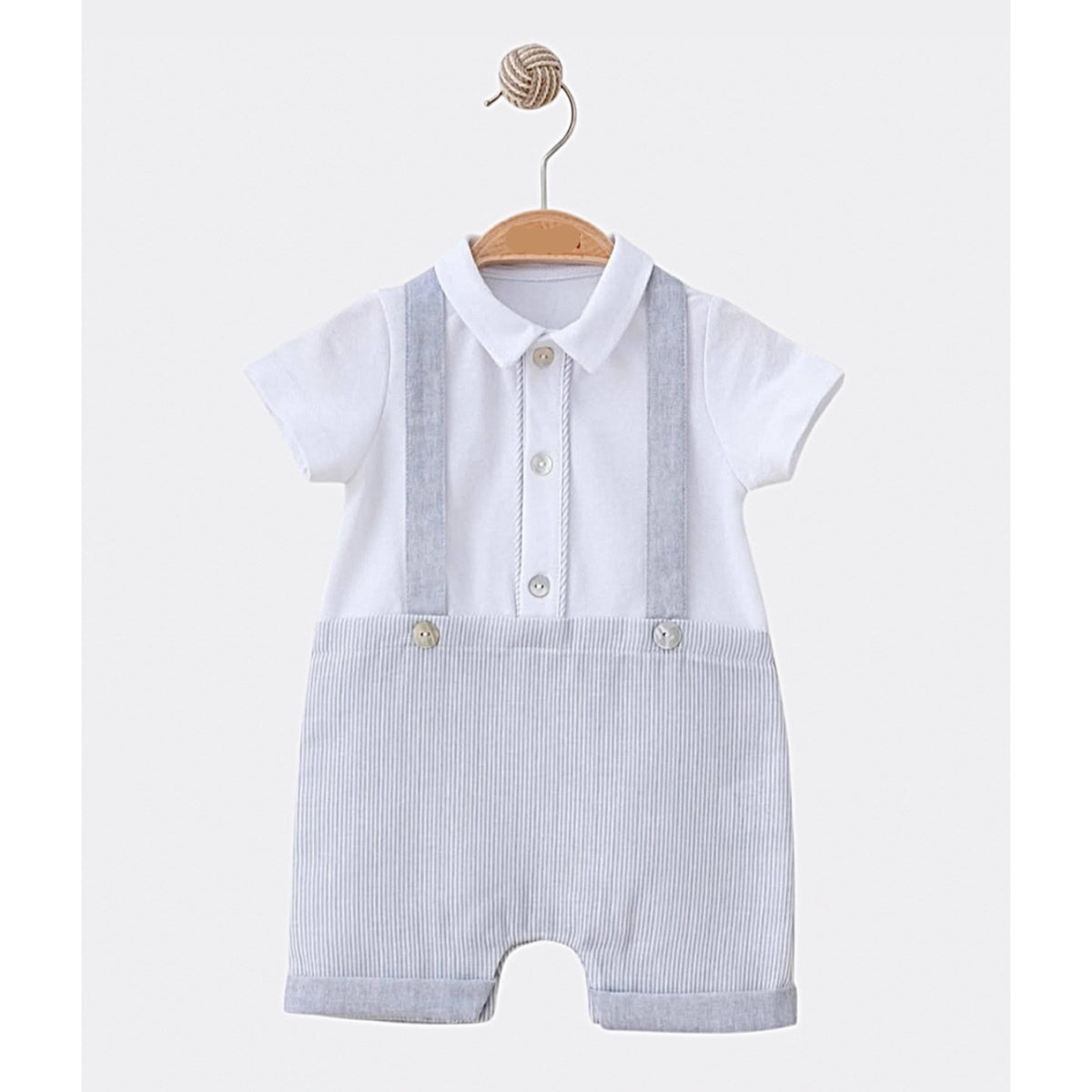 Baby Boys Romper | Grey